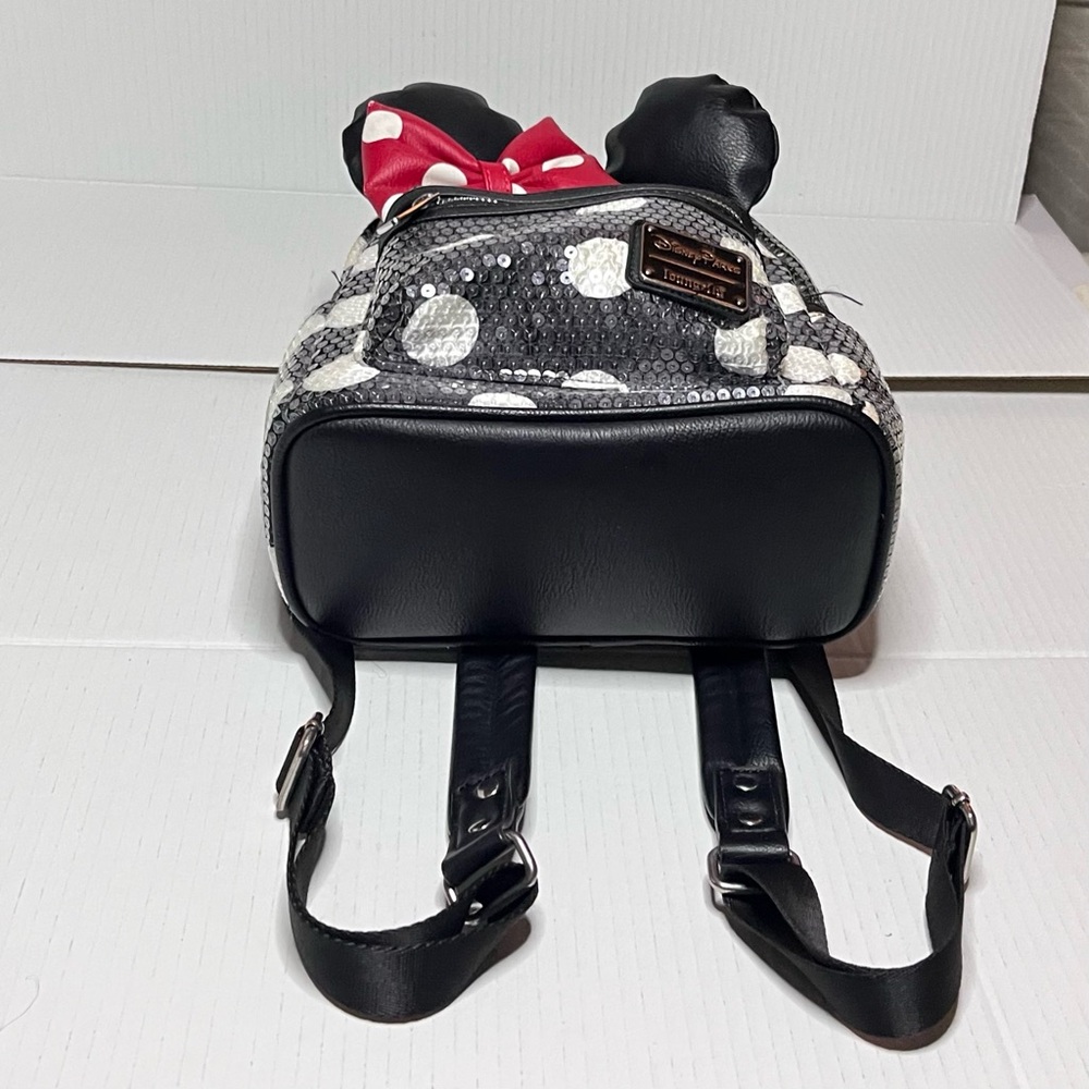 Disney Loungefly Sequin Mouse Backpack - image 8